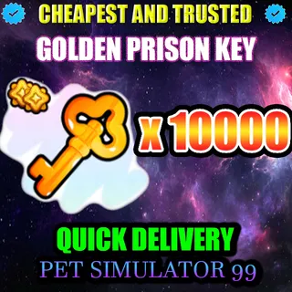 x10000 GOLDEN PRISON KEY