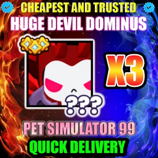 HUGE DEVIL DOMINUS X3