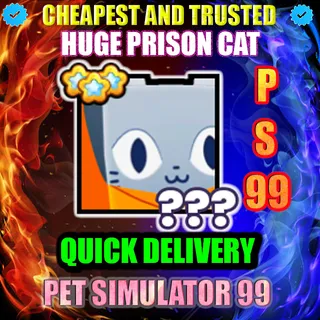 HUGE PRISON CAT