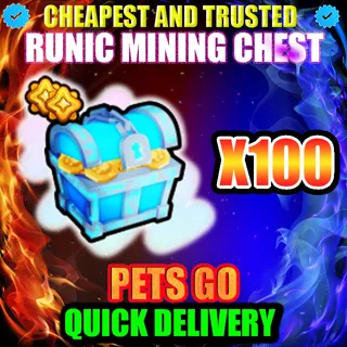 RUNIC MINING CHEST X100