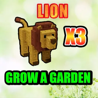 LION GROW A GARDEN