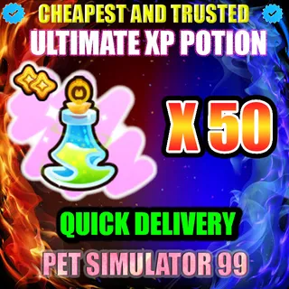 ULTIMATE XP POTION X50  