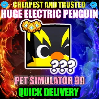 HUGE ELECTRIC PENGUIN