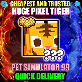 HUGE PIXEL TIGER