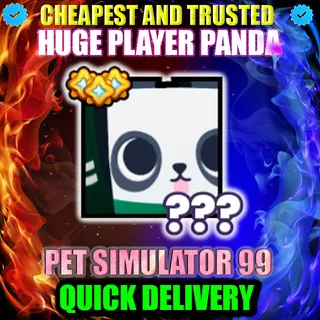 HUGE PLAYER PANDA