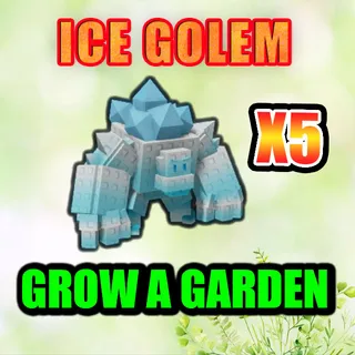 ICE GOLEM GROW A GARDEN