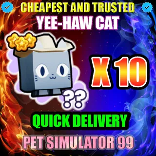 YEE-HAW CAT X10 |PS99