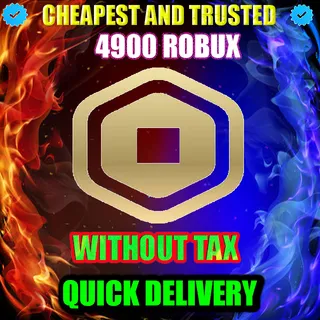 4900 ROBUX TAX COVERED | 4 900x