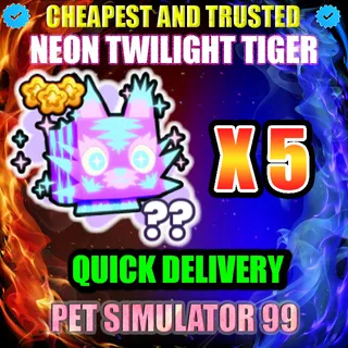NEON TWILIGHT TIGER X5 |PS99