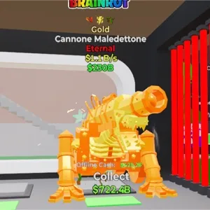 Gold Cannone Maledettone Fortnite Steal The Brainrot