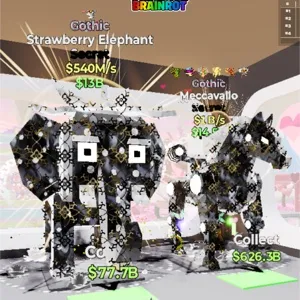 X2 Gothic BUNDLE Fortnite Steal The Brainrot 