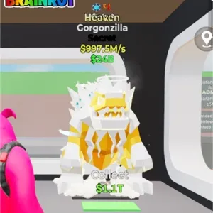 Fortnite Steal The Brainrot Heaven Gorgonzilla 
