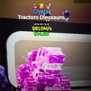 Fortnite Steal The Brainrot Crystal Tractoro Dinosauro