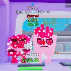Lovely Burguro dan Fryuro Fortnite Steal The Brainrot 