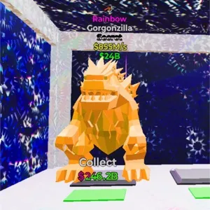 Fortnite steal the brainrot Rainbow Gorgonzilla 