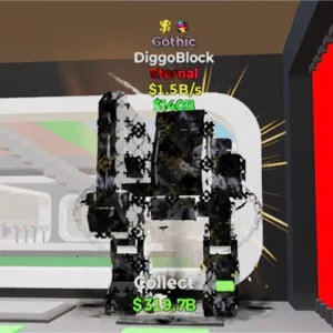 Gothic DiggoBlock Fortnite Steal The Brainrot 
