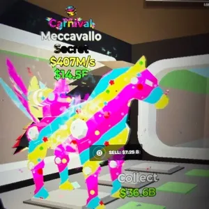 Fortnite Steal The Brainrot Carnival Meccavallo
