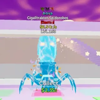 Aqua Gigalitraktos Spidorobos Fortnite Steal The Brainrot 