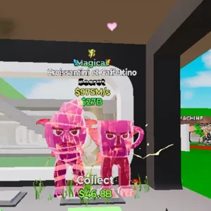 Magical Croissantini et Caffettino Fortnite Steal The Brainrot