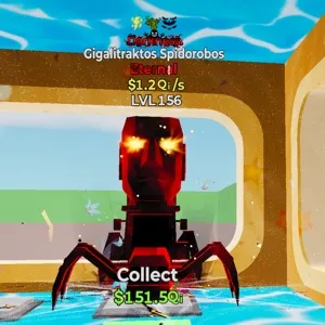 Darkness Gigalitraktos Spidorobos Fortnite Steal The Brainrot 