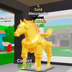 Gold Meccavallo Fortnite Steal The Brainrot 