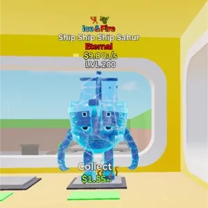 Ice&fire Ship Ship Ship Sahur Fortnite Steal The Brainrot 
