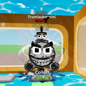 Gothic Tiramisubmarini Fortnite Steal The Brainrot 