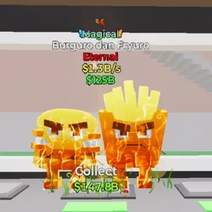 Magical Burguro dan Fryuro Fortnite Steal The Brainrot 