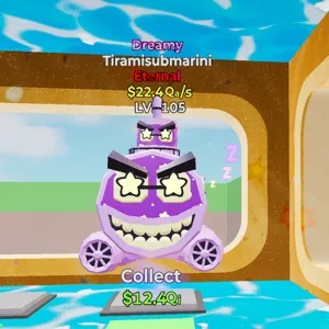 Dreamy Tiramisubmarini Fortnite Steal The Brainrot 