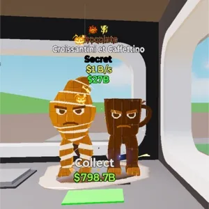 Chocolate Croissantini et Caffettino Fortnite Steal The Brainrot 