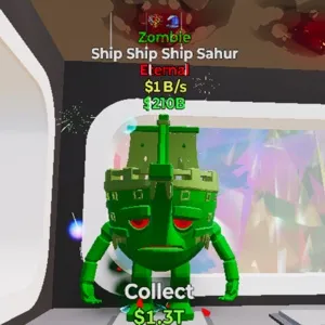 Zombie Ship Ship Ship Sahur Fortnite Steal The Brainrot 