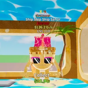 Summer Ship Ship Ship Sahur Fortnite Steal The Brainrot 