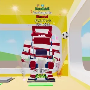 Football Garbagzilla Fortnite Steal The Brainrot  LVL 210
