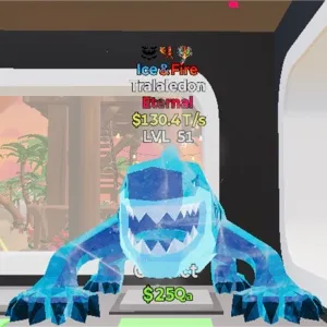 Ice&fire Tralaledon Fortnite Steal The Brainrot 