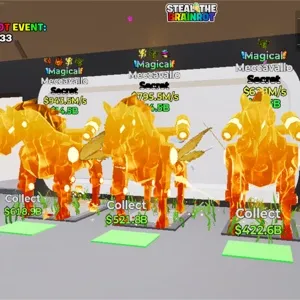 X3 Magical Meccavallo Fortnite Steal The Brainrot 