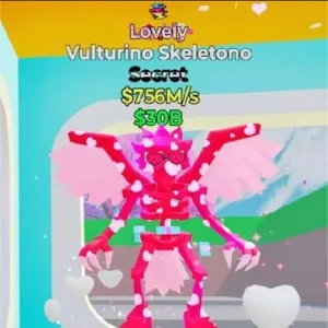 Lovely Vulturino Skeletono Fortnite Steal The Brainrot 