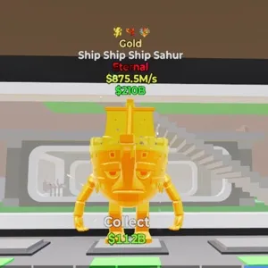 Gold Ship Ship Ship Sahur Fortnite Steal The Brainrot 