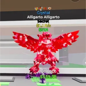 Fortnite steal the brainrot Crystal Alligarto 