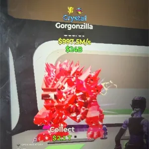 Fortnite Steal the Brainrot Crystal Gorgonzilla 