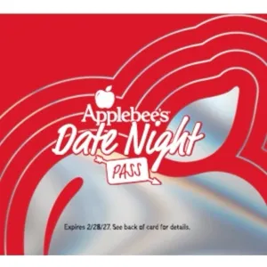 Applebee’s Date Night Pass® purchase discount code