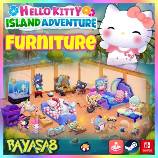 ALL Furniture Sets 💖 Hello Kitty Island Adventure | Events & Themes 