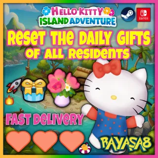 Hello Kitty Island Adventure - Friendship Bouquet 🌸 Reset Daily Gifts! | Island Bouquet 🌿 Reset Spawns | Fast 🔥
