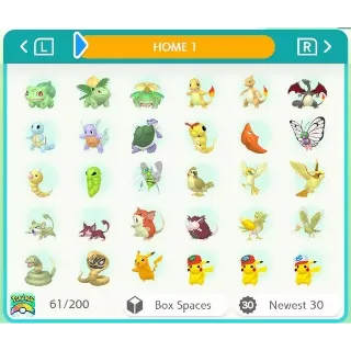 Pokemon Home Full Living Dex All Forms gen 1-7 960 Pokemon Smogon Build