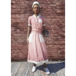 Pink asylum dress