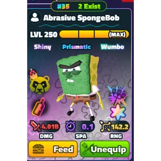 #35 Rainbow Avrasive SpongeBob