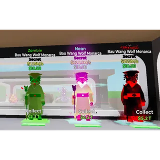 Wolf Bundle Zombie Neon Darkness Fortnite Steal the Brainrot