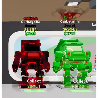 Two Garbagzilla 