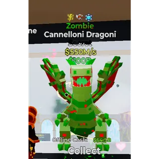 Zombie 3 Trait Cannelloni Dragoni