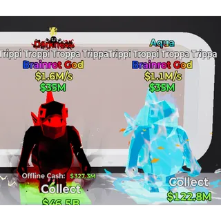 Trippi Troppi Darkness and Aqua