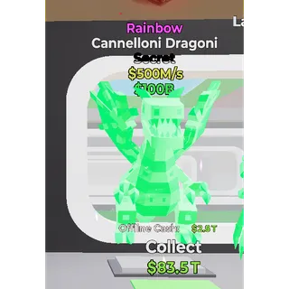 Rainbow Cannelloni Dragoni 